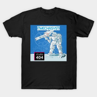 Studio 404 Games - Mechasys Blueprint T-Shirt